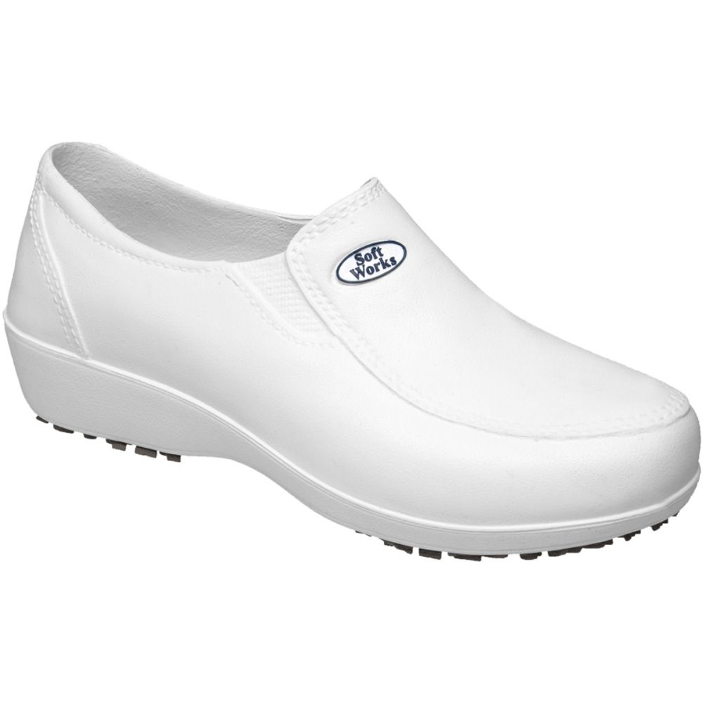 Sapato de Segurança Feminino Lady Works Soft Works Branco | Haldrys