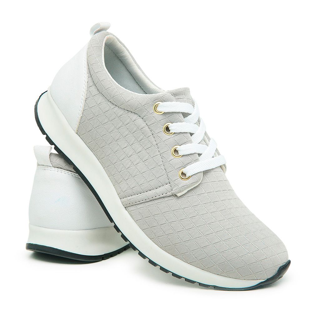 T nis Cinza Feminino Haldrys