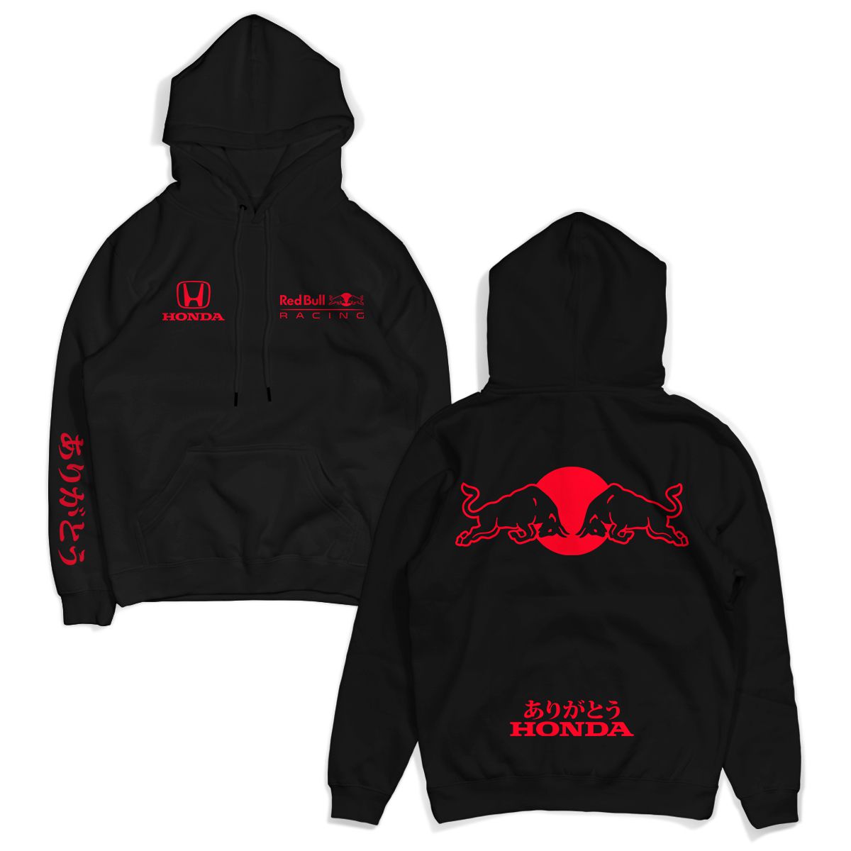 ゴム】 Bull x ? HONDA x fragment designHOODIE