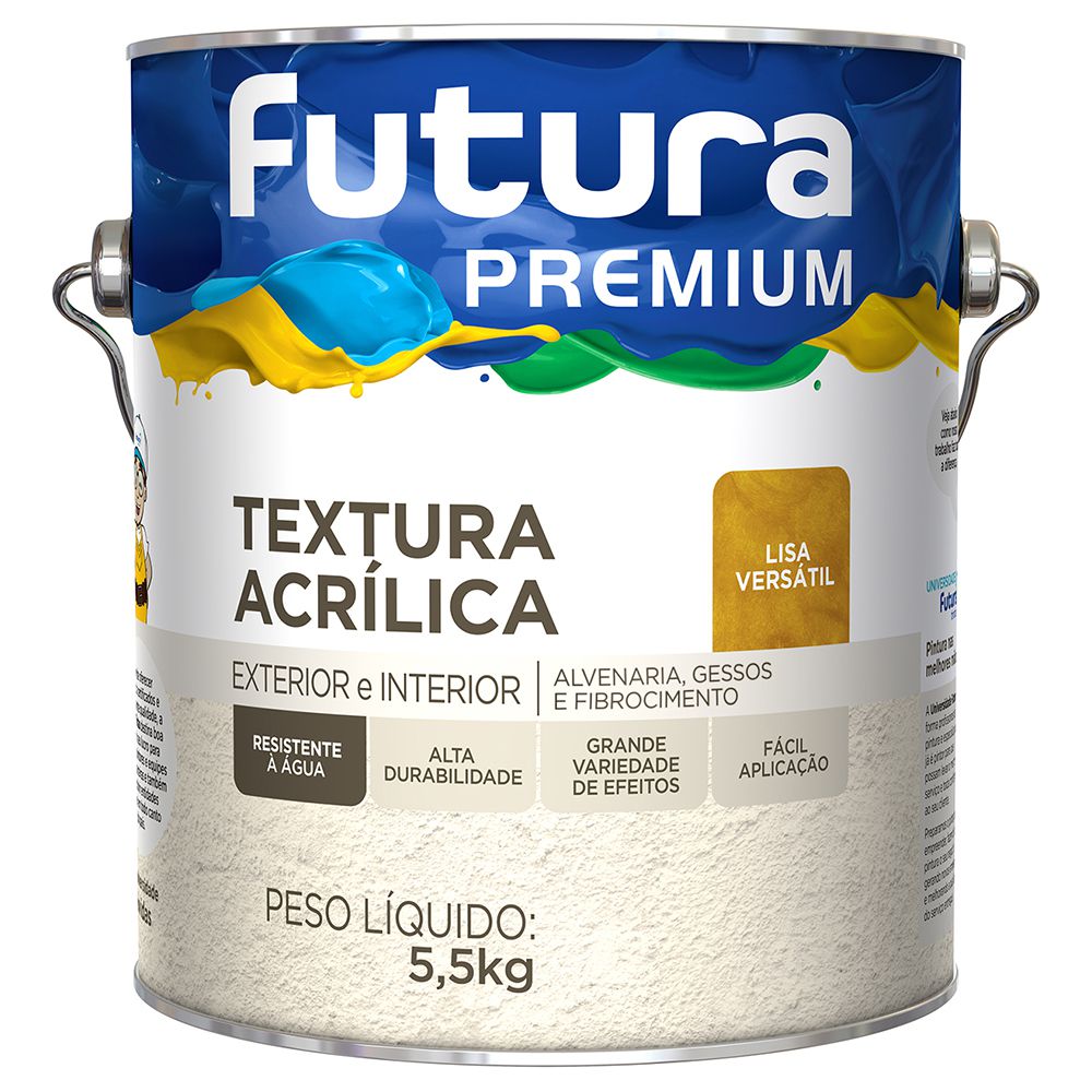Textura Lisa Versátil Futura | Marquezim Tintas
