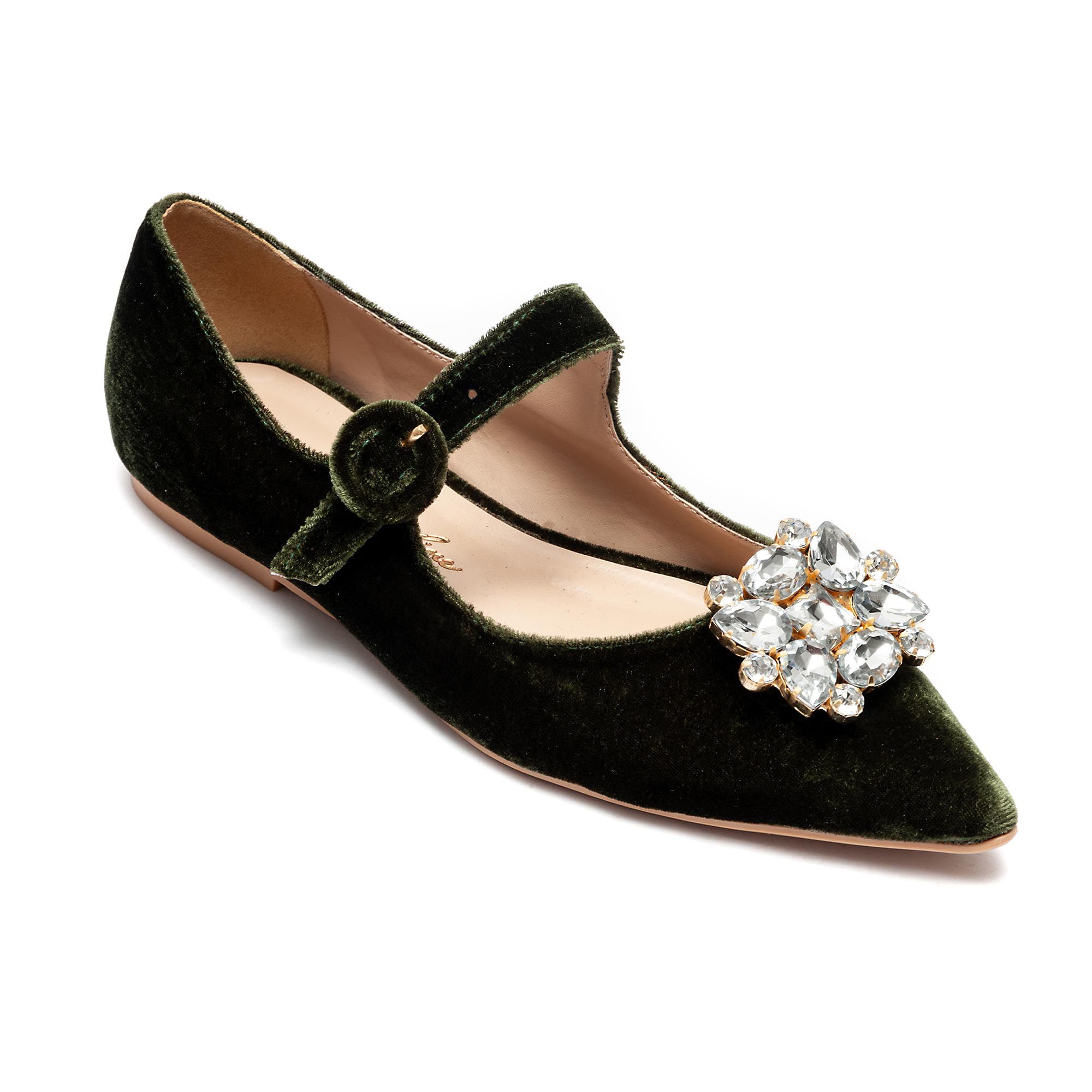 Sapatilha Monalisa Pedraria Cristal | Marrie Josefine Copia