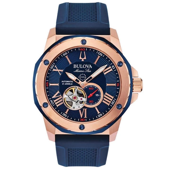 Relógio Bulova Masculino Marine Star Automático