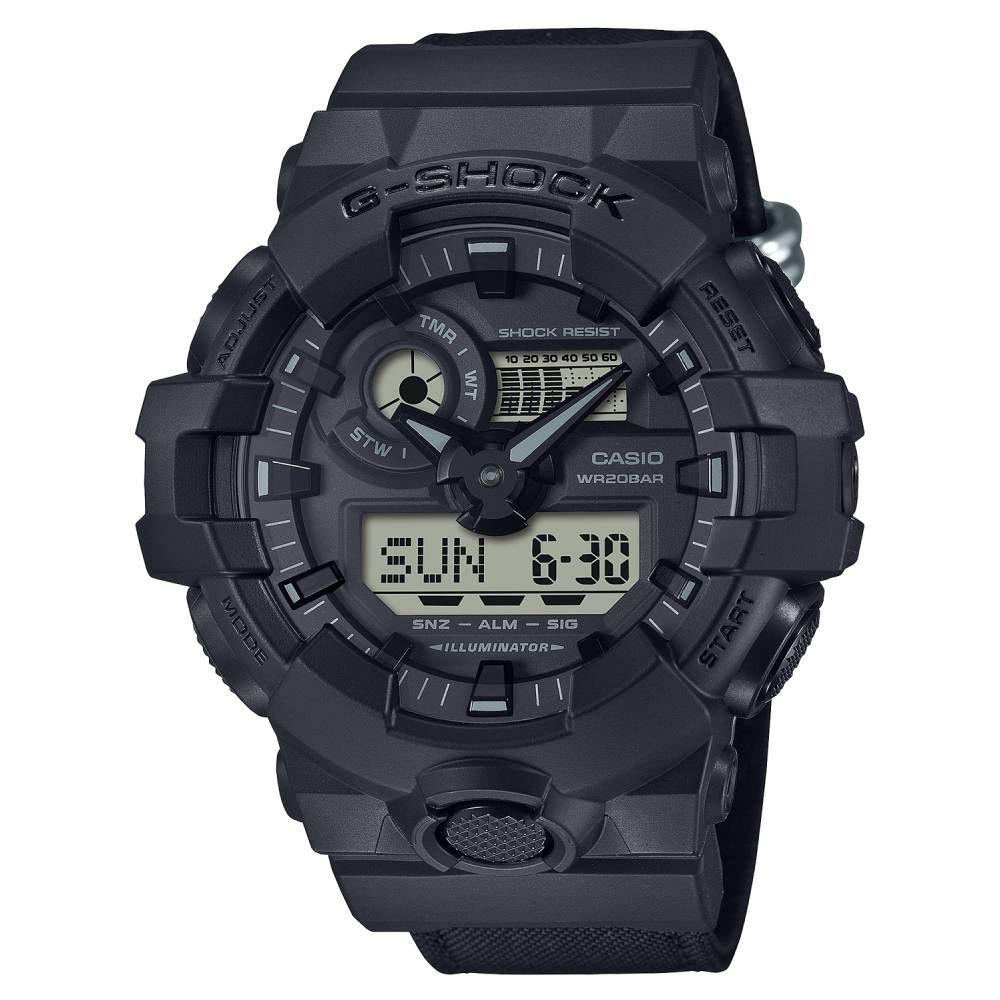 Relógio G-Shock Ana-Digi Pulseira Nylon Cordura