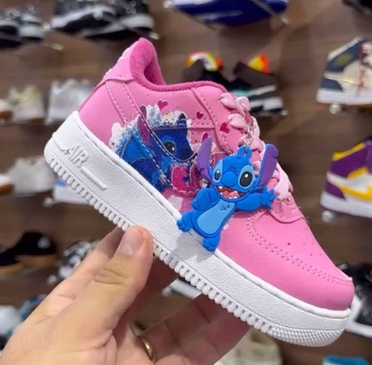 Tênis Infantil K KomForme Lona - Rosa Tamanho 12 Para Meninos E Meninas