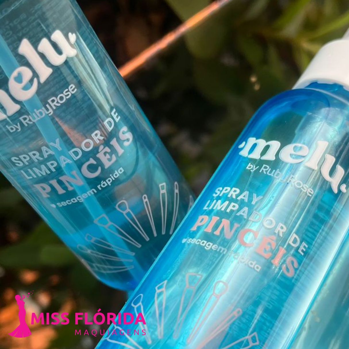 Limpador de pinceis Melu Ruby Rose | MISS FLÓRIDA MAQUIAGENS