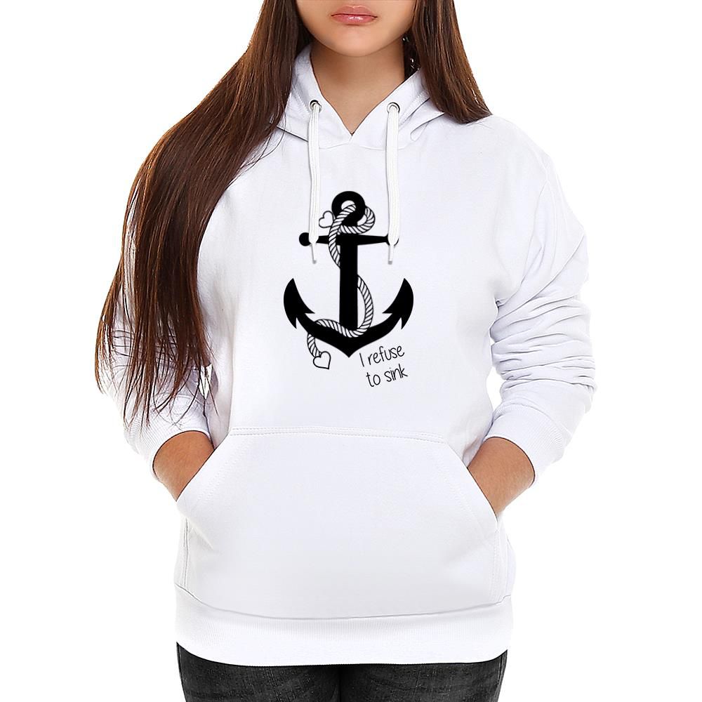 Moletom ncora Tumblr Feminino Canguru Branco Benellys Loja Oficial