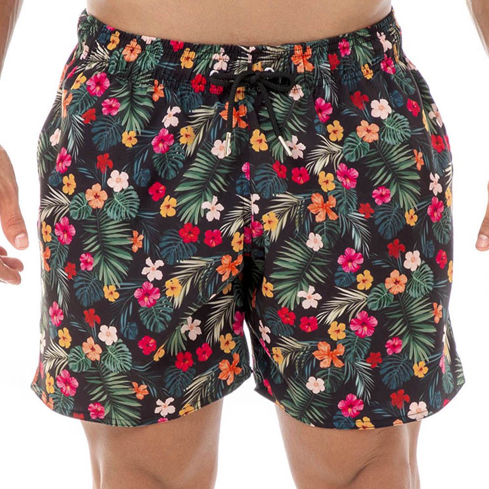 Bermuda Masculina Floral  Shorts Floral - Frete Grátis - Oley Oficial