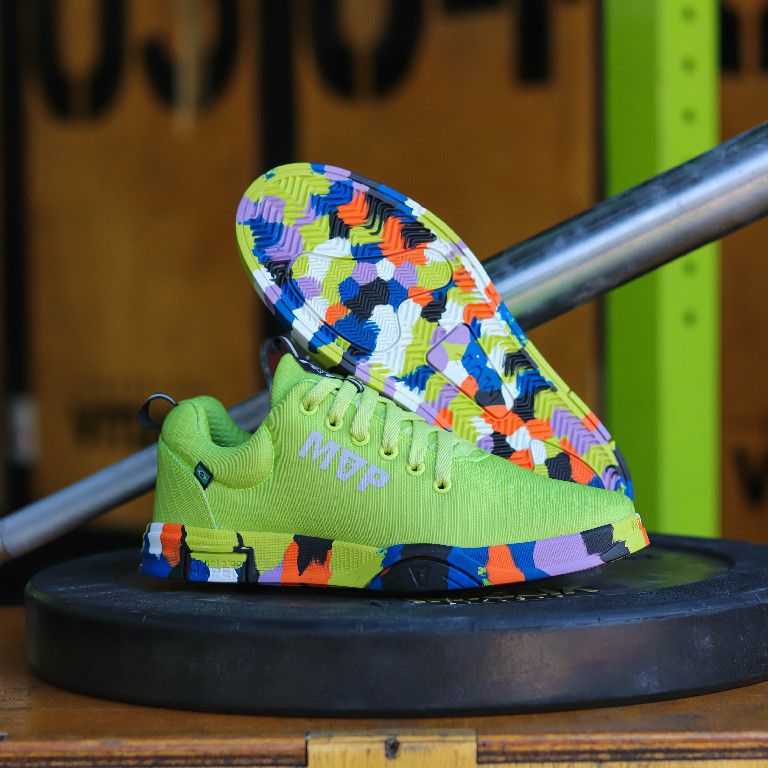 Tênis Colorido de Treino Rhino Tech III Green Splash MVP