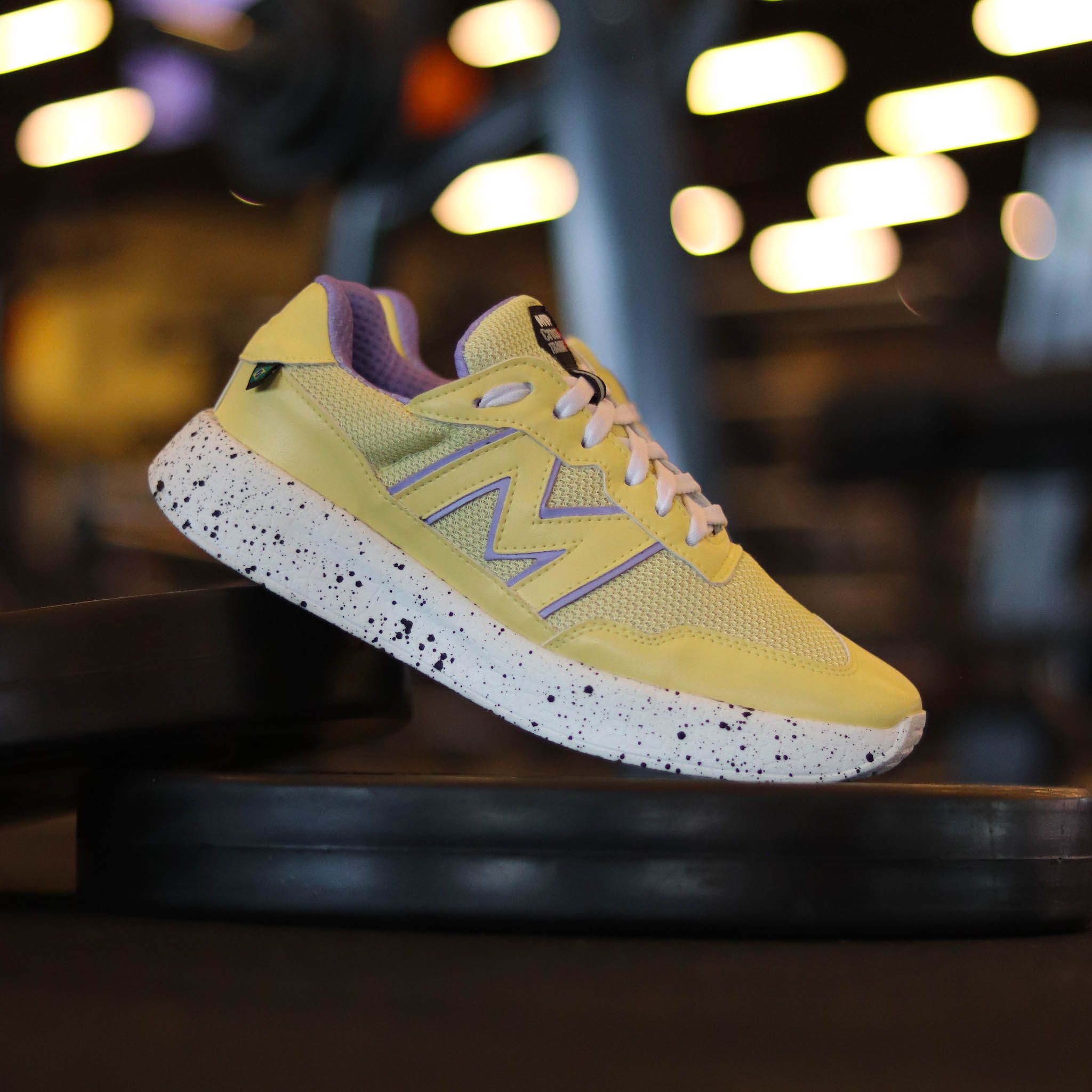 Tênis MVP de Treino Xtep Run II - Yellow Mauve | MVP Fitness
