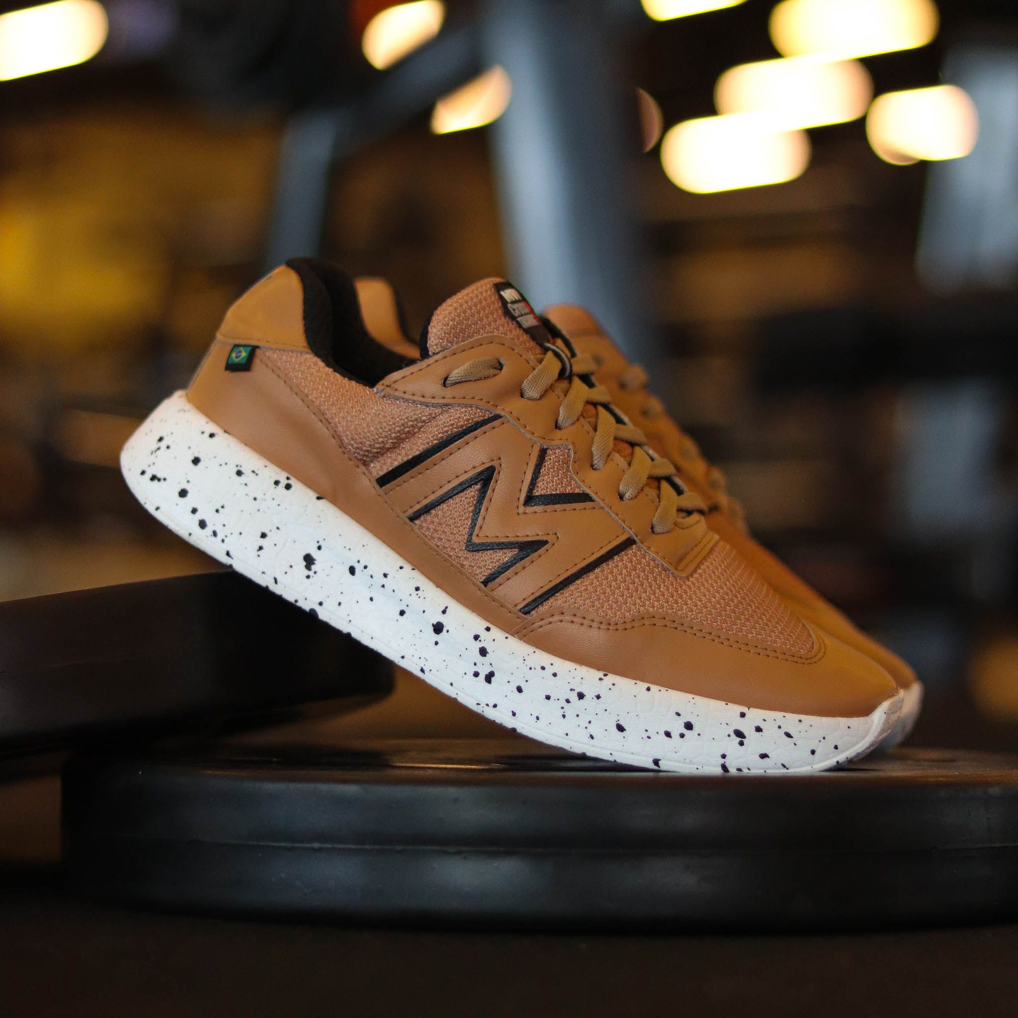 Tênis MVP para treino Xtep Run II - Ambar | MVP Fitness - Loja Oficial