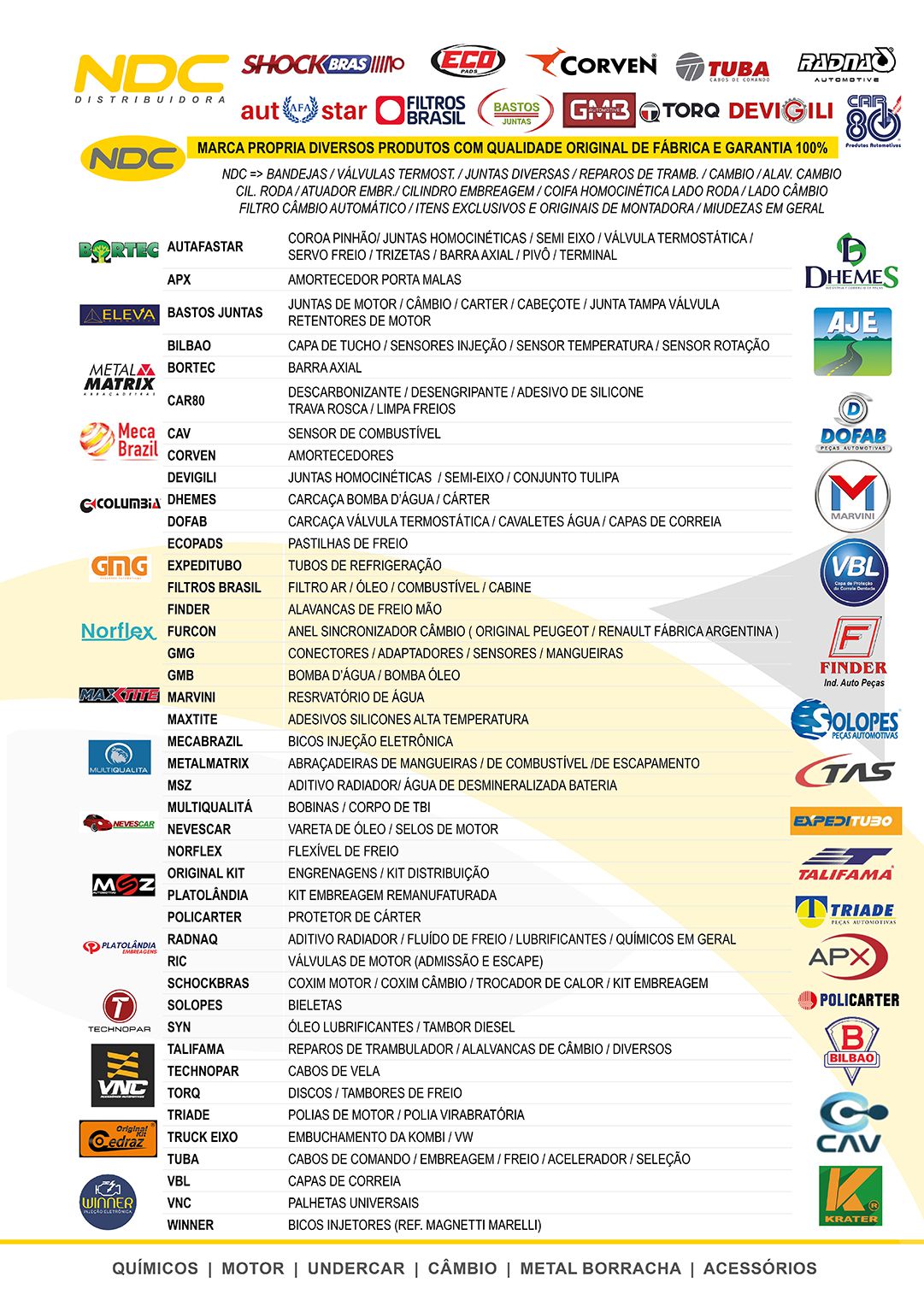 Marcas que trabalhamos