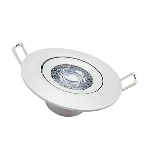 Spot Led Embutir Redondo 12w Branco frio 6500k Bivolt 14cm Avant