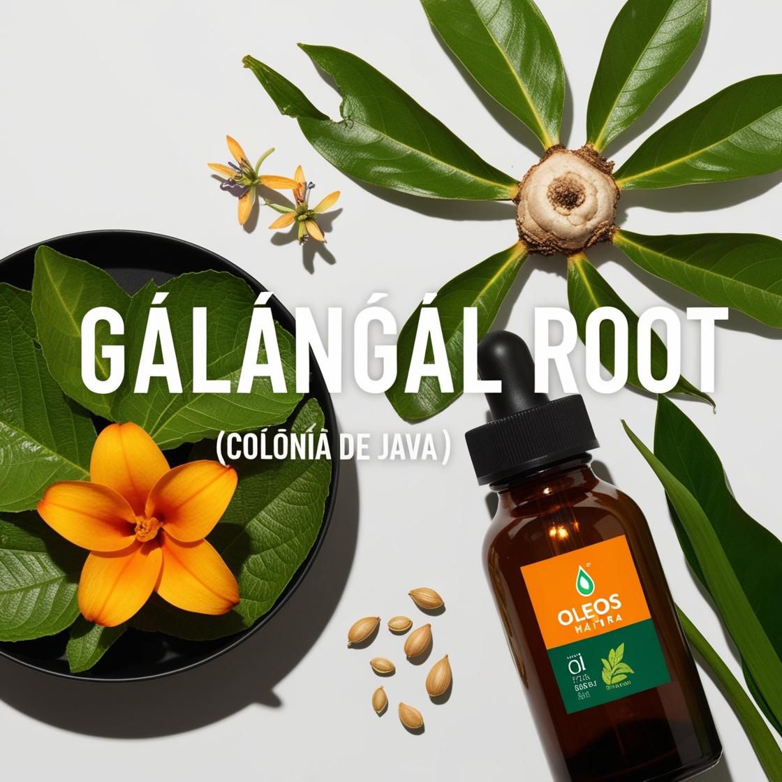 Óleo Essencial COLÔNIA DE JAVA - GALANGAL ROOT | ÓLEOS NATURA OFICIAL