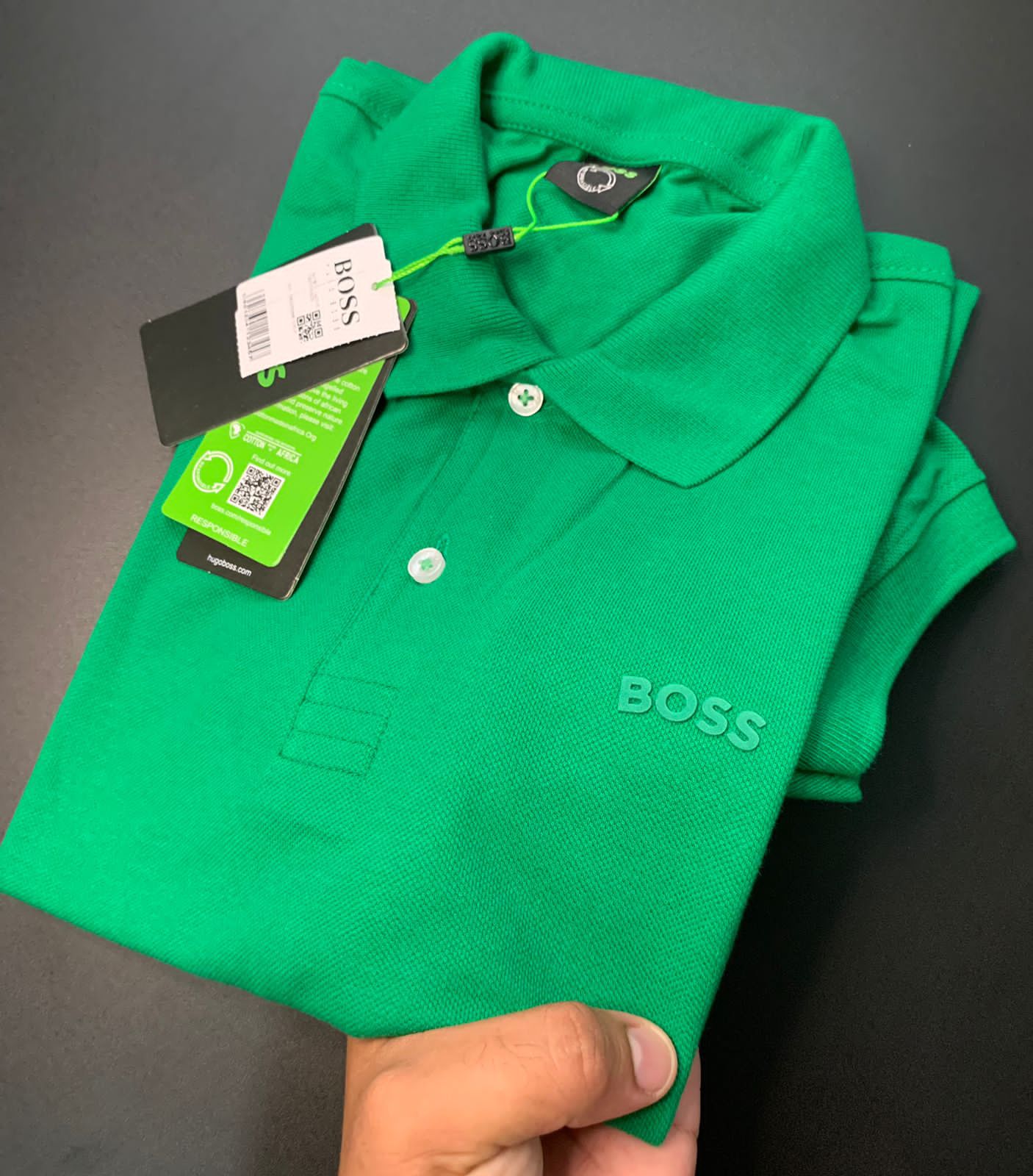 Polo hugo boss discount verde