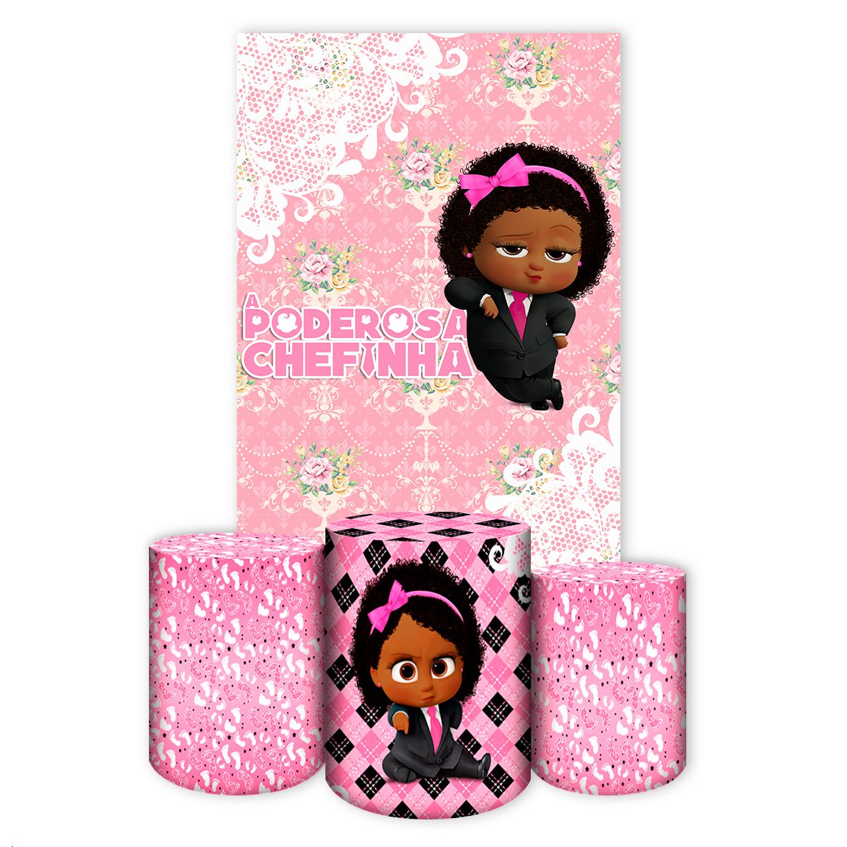 KIT CAPA RETANGULAR + TRIO CAPAS CILINDROS PODEROSA CHEFINHA 2583 ...