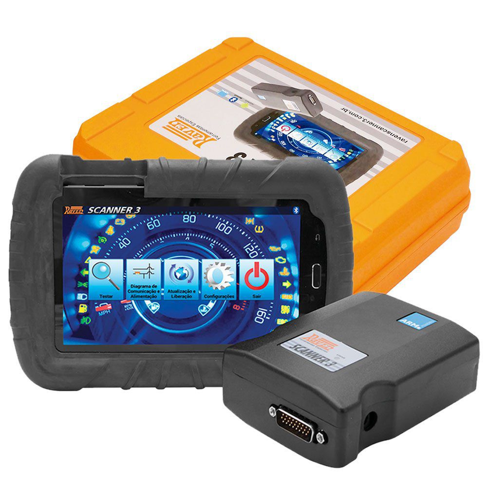 REF-108800 SCANNER 3 P/DIAG INJ ELETR RAVEN | Palma Parafusos e Ferramentas