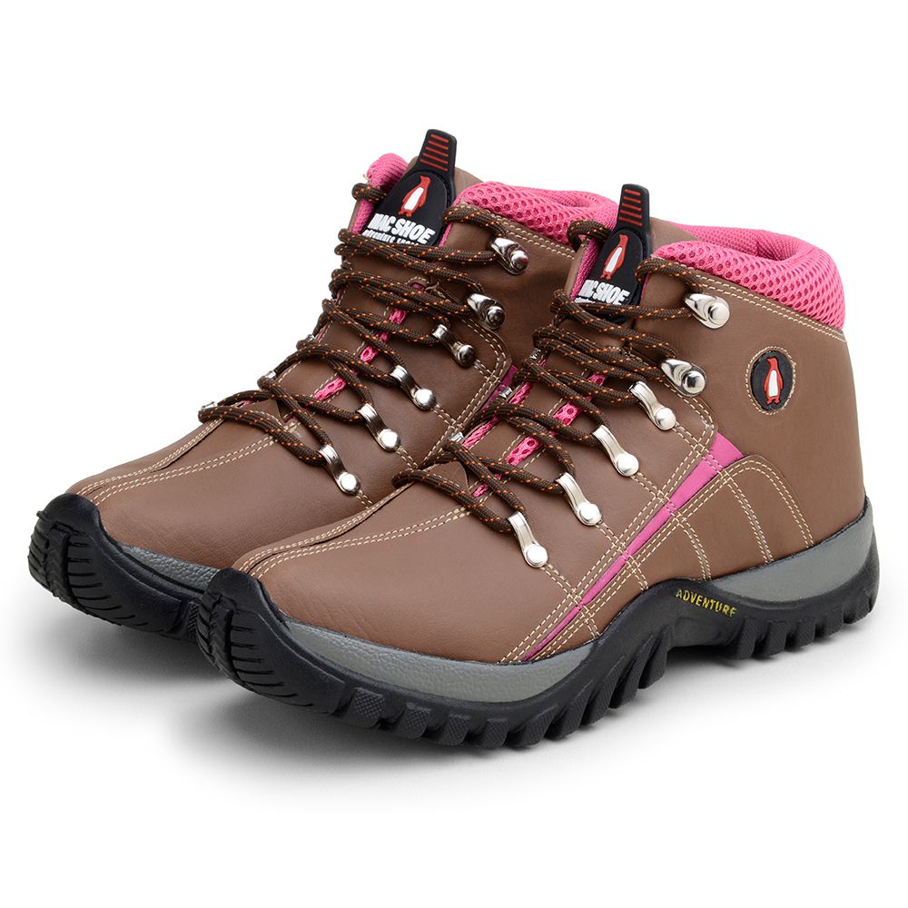 Bota Feminina Adventure Parra Boots Marrom Pink PARRA BOOTS