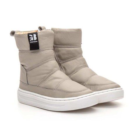 Bota Infantil Feminina Cinza Petit Papillon Beb Crian a