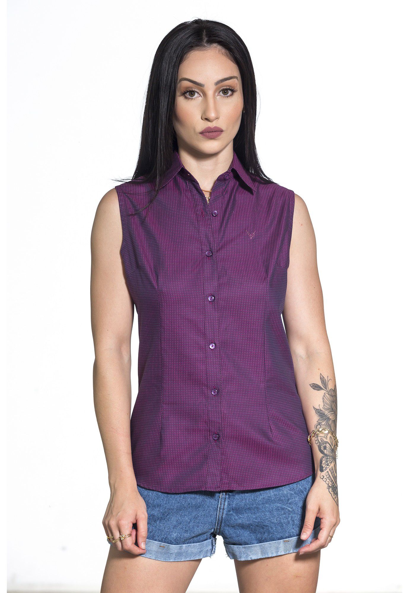 Camisa Branca Feminina Grécia