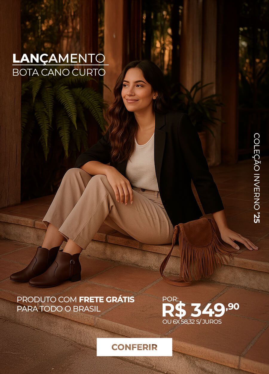 Bota Confortável