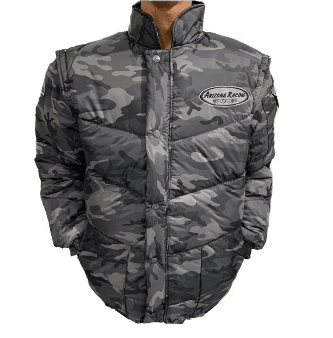 JAQUETA ARIZONA MOTOQUEIRO CAMUFLADA PARA FRIO