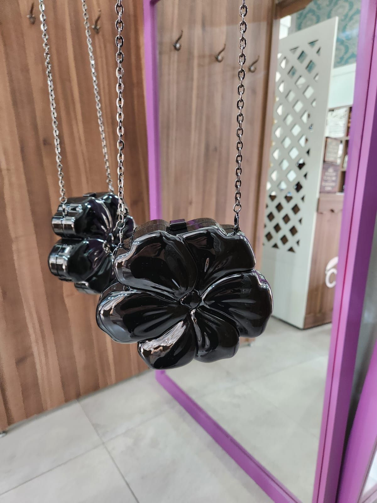 SMALL CANVAS CLUTCH FLOR FANTÁSTICA