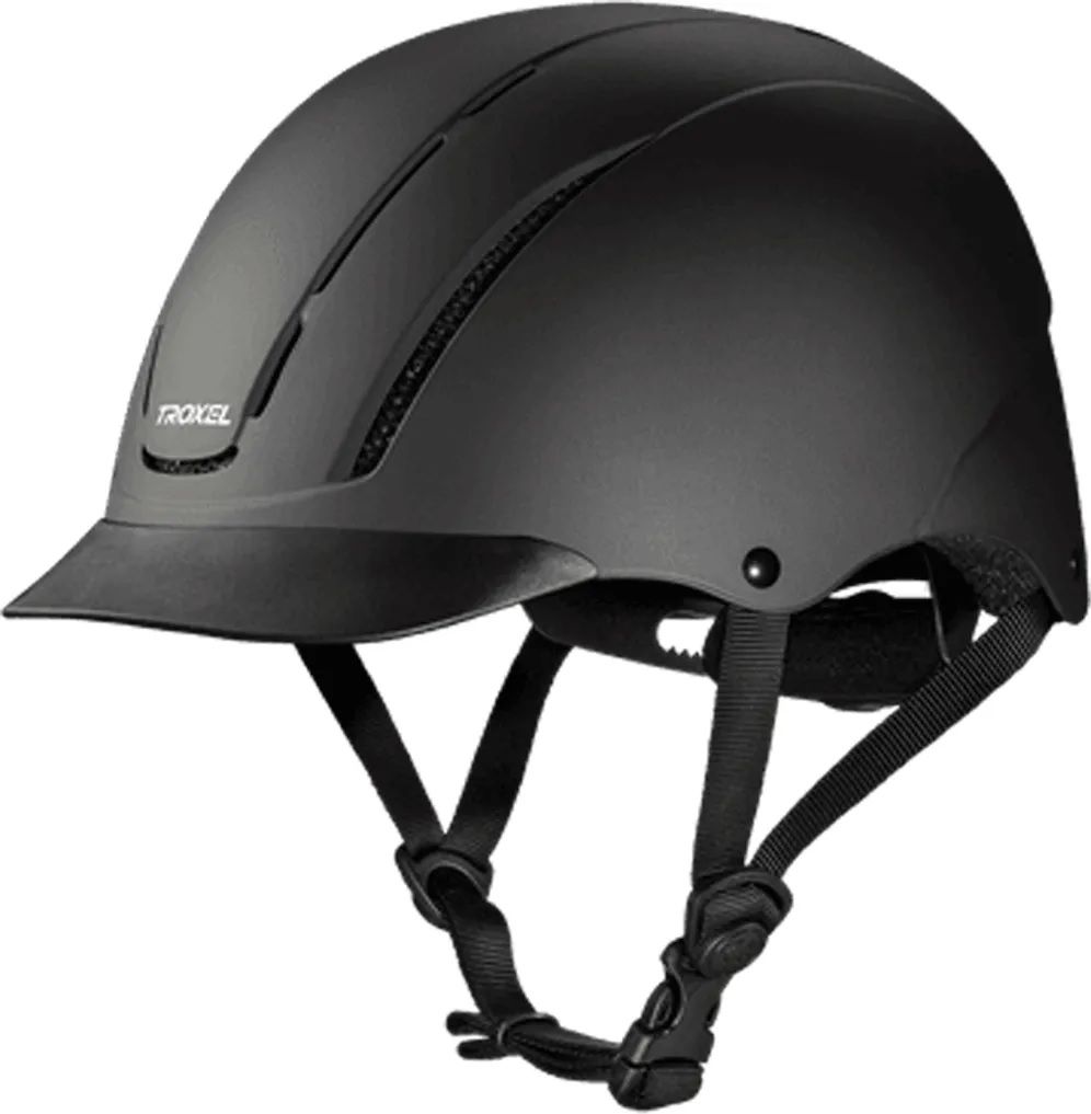 Capacete de Equitação Troxel Spirit™ Black Duratec | Segurança
