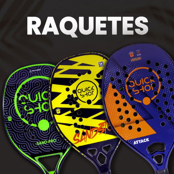 Linhas de Raquetes Beach Tennis Quick Shot