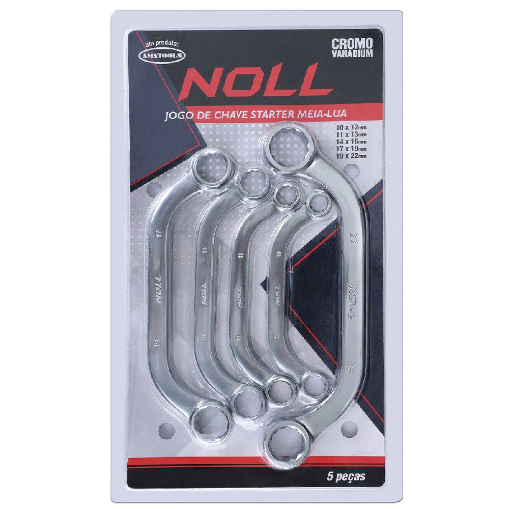 Jogo Chave Starter Com 5 Peças (486,0007) - Noll | Ritec Máquinas