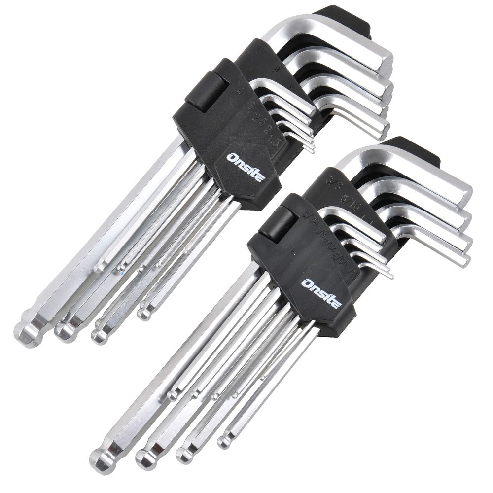 Jogo de Chaves Allen Abaulada 18 Peças (702628) - Onsite | Ritec