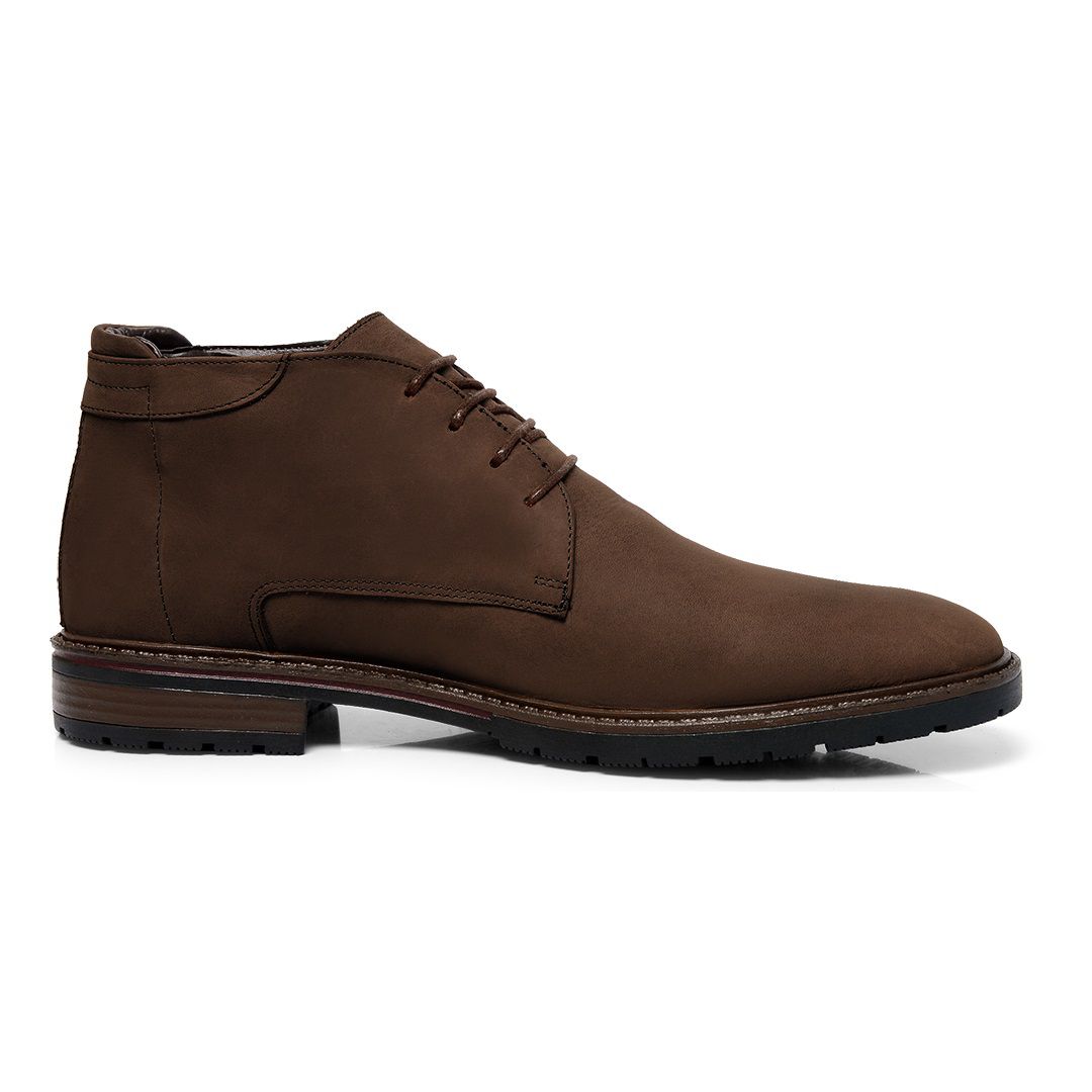 Bota Masculina Inglês Noruega Couro Legítimo Café | ROTA SHOES