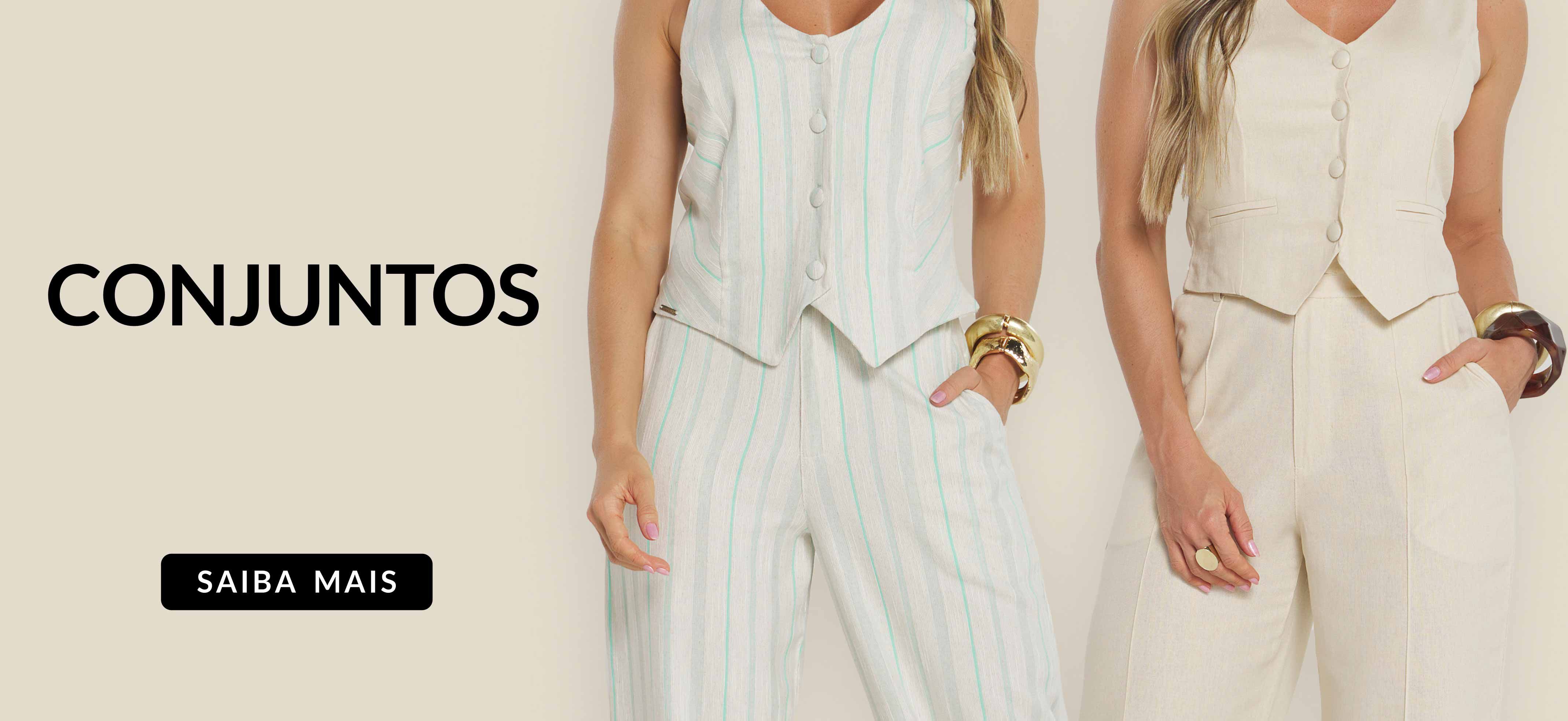 Conjuntos femininos em alta verão 2026