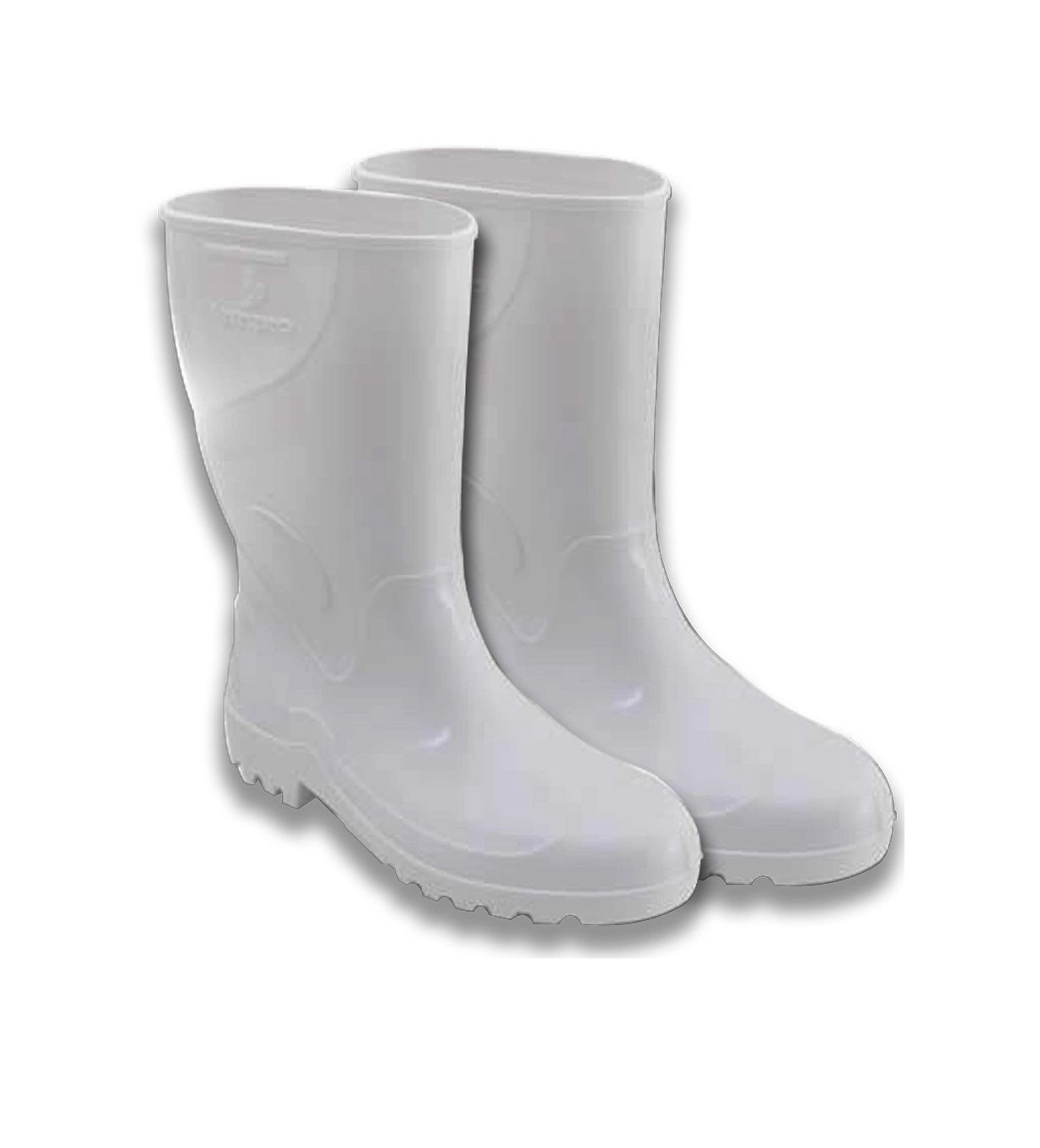 Bota Pvc Branca com Forro Cano Médio Innpro | Santec