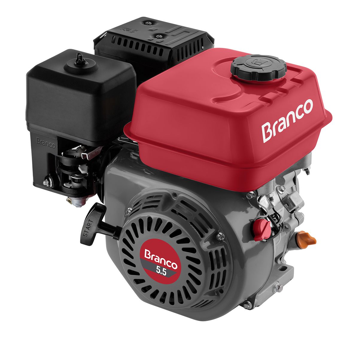 Motor a Gasolina 5,5 HP B4T5.5 90313430 Branco | Santec