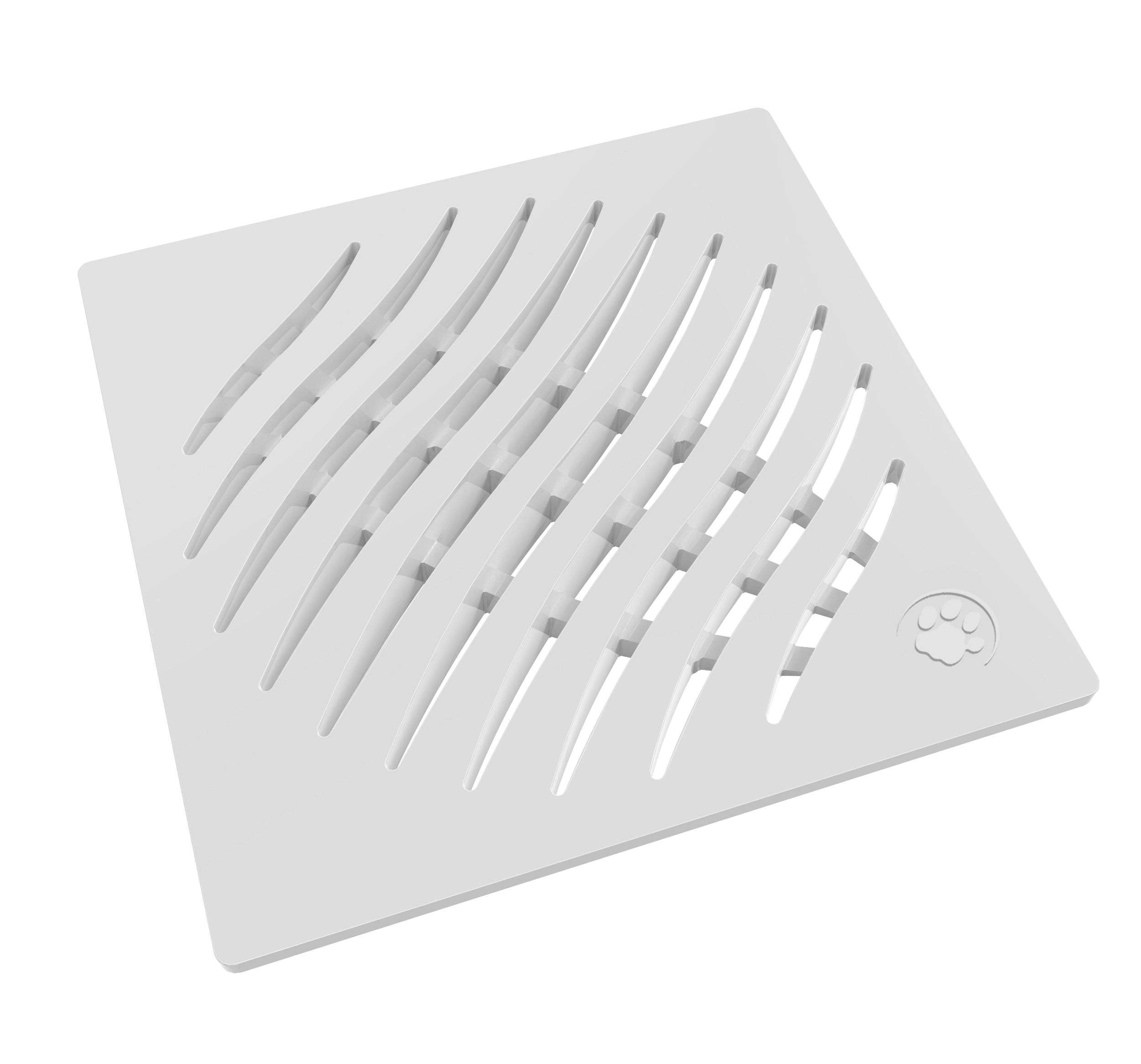 GRELHA QUADRADA BRANCA 150mm 27505040 TIGRE | Santec