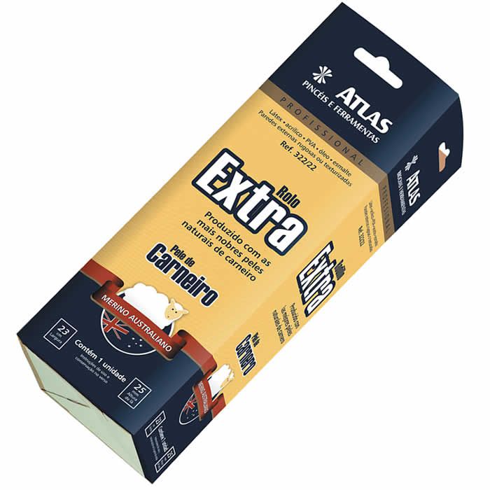 ROLO DE LÃ 23 cm EXTRA 322/22 | Santec