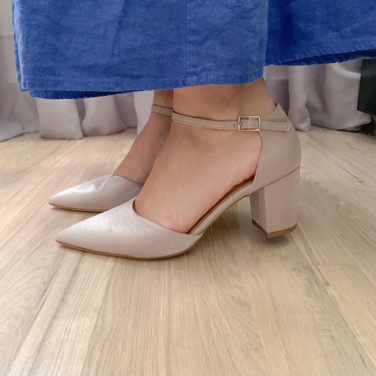 Salto Bloco Sapatos De Festa ConfortÃ¡veis Sapatos Festa