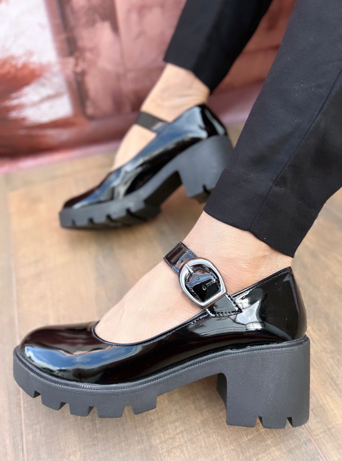 Boneca Sapato Schutz Meia Pata Sapato Salto Grosso Scarpin Meia