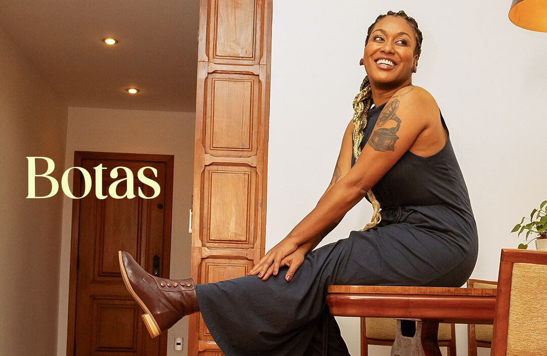 Sandálias de Couro Feminina 