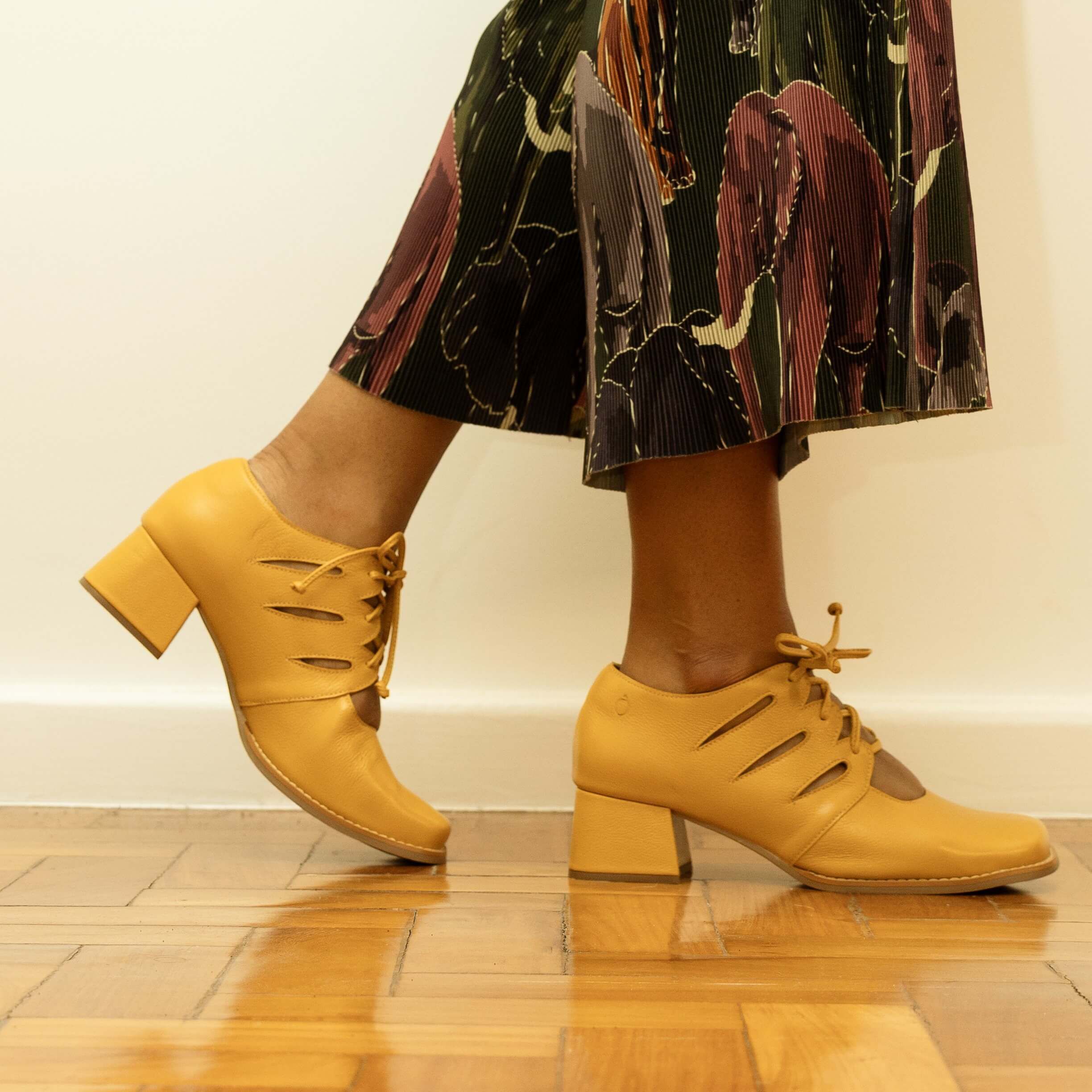 Scarpin Sapato Mostarda Arezzo Scarpin Amarelo Mostarda Scarpin