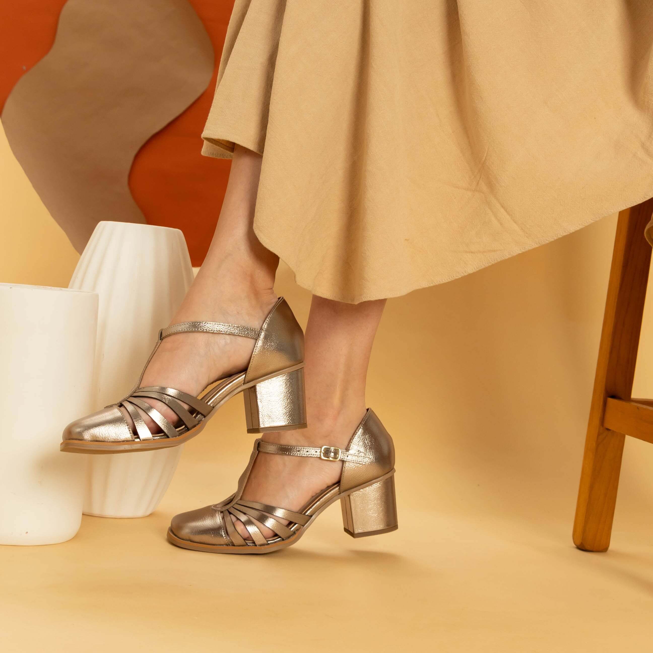 Heeled Sapatos Femininos Na Marisa Salto Alto Sandalia Salto Fino