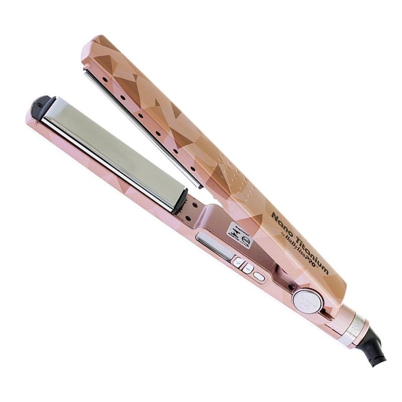 Rose Gold Babyliss Titanium Iron Rose Gold Babyliss Pro Nano