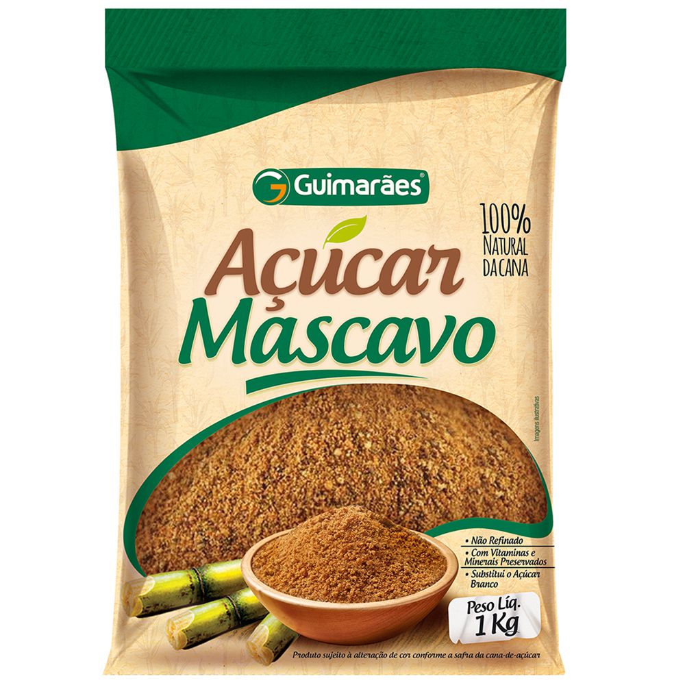Açúcar Mascavo 1kg | Guimarães Alimentos