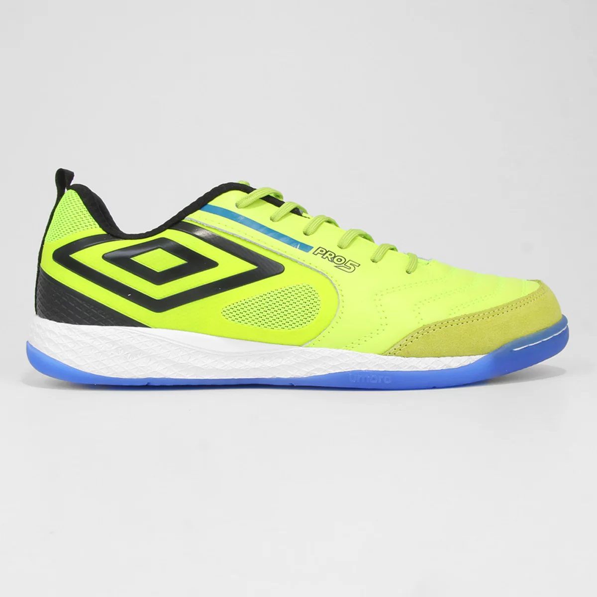 Chuteira futsal umbro verde limão 2025