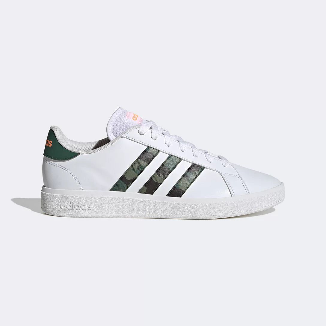 Tênis Adidas Grand Court Base 2 0 Masculino Branco SOU ESPORTES