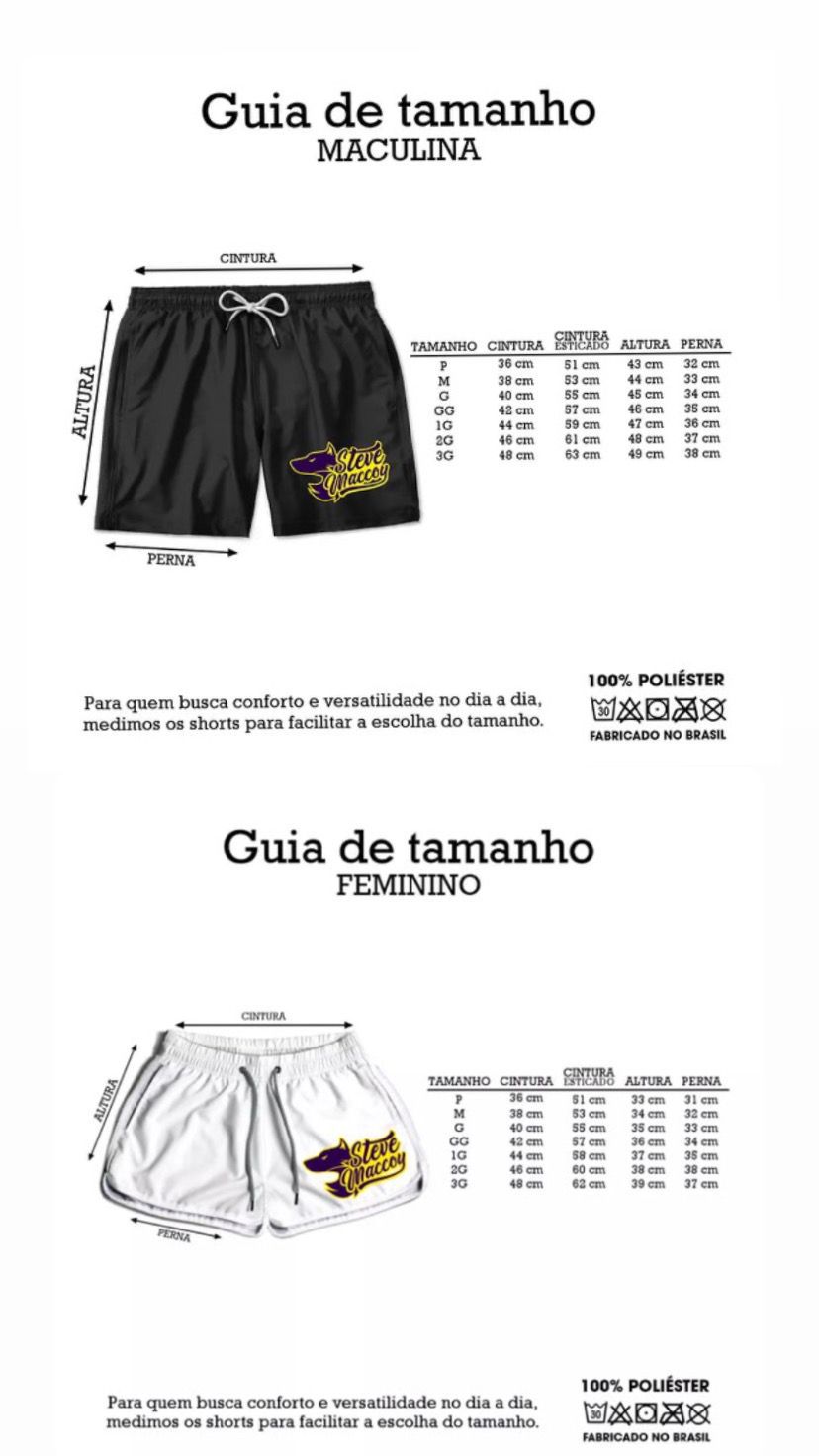 kit Shorts Casal Praia Masculino e Feminino Estilo Mauricinho