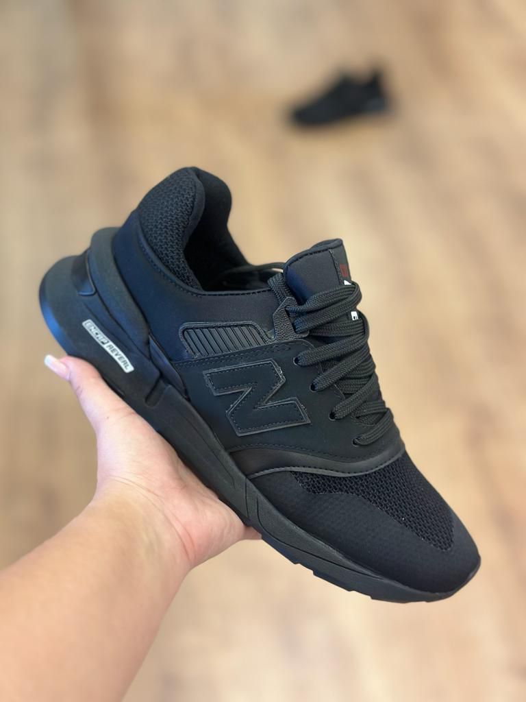 New balance 997 preto 2024 couro