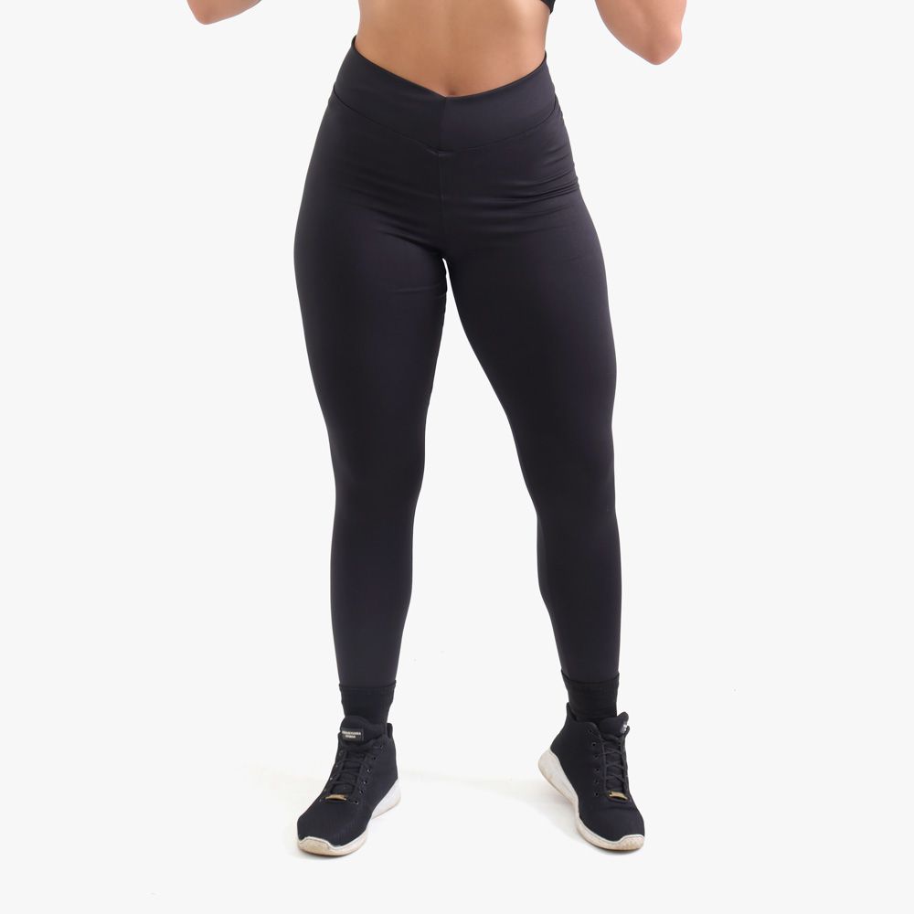 Calça Leggin Feminina Preta | Techmalhas