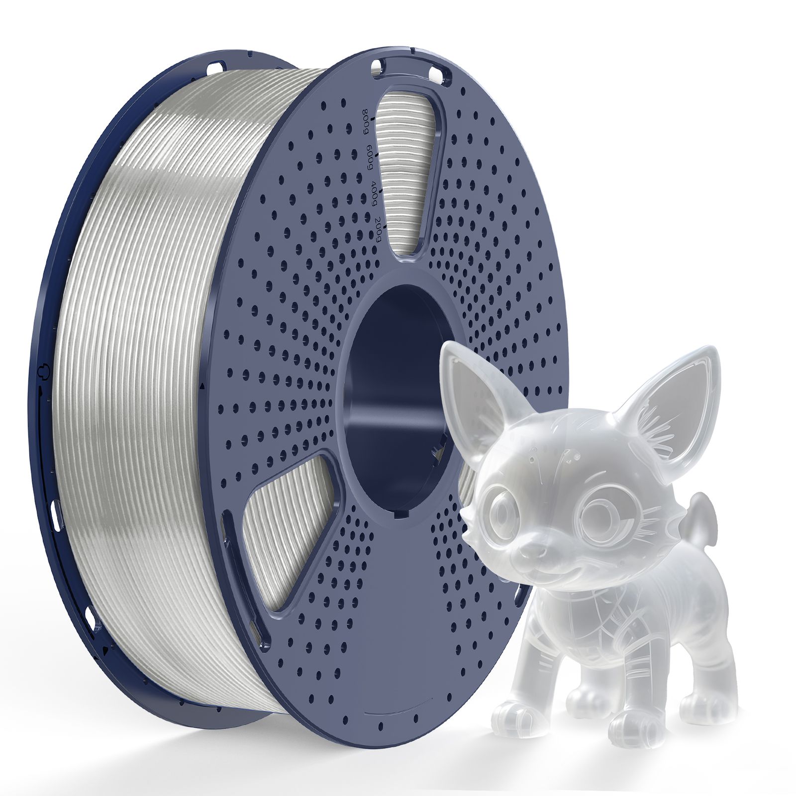 Filamento PVB Transparente 1kg | TOPINK3D