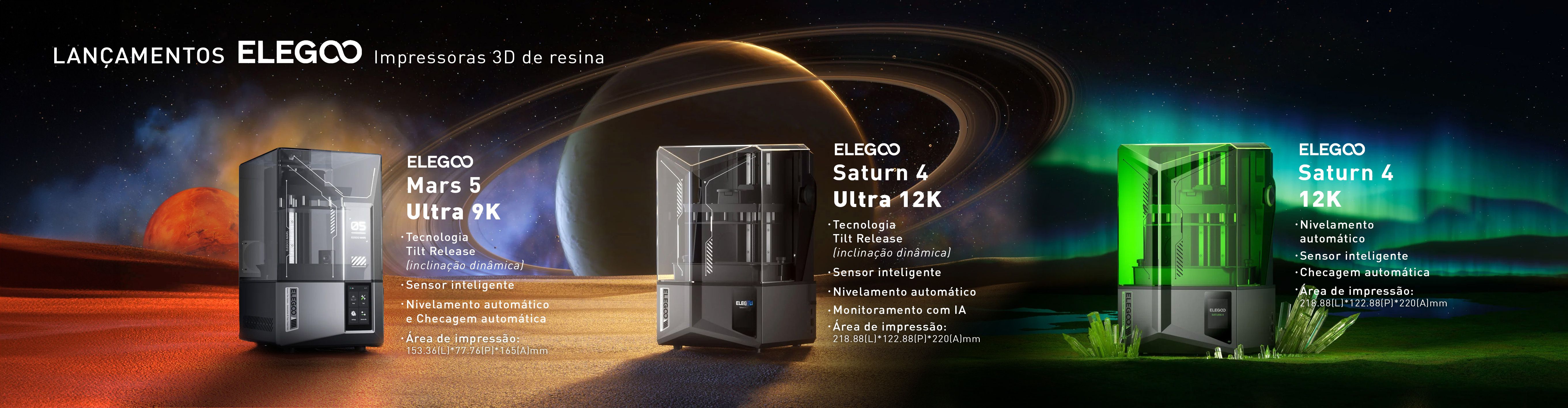 Impressoras de resina Elegoo